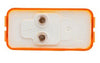 2-1/2" X 1-3/16" AMBER MARKER LIGHT, INCANDESCENT AMBER LENS - GROTE 4641