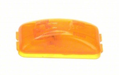 2-1/2" X 1-3/16" AMBER MARKER LIGHT, INCANDESCENT AMBER LENS - GROTE 4641