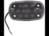 LED UTILITY LIGHT, 4-9/16" X 2-3/4" , CLEAR LENS, WHITE LIGHT , 12 DIODE