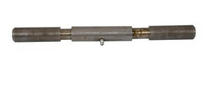 ROLLER RAMP DOOR HINGE PIN, 10" x 0.969" OD X 0.745" PIN WITH ZERK