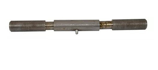 ROLLER RAMP DOOR HINGE PIN, 10" x 0.969" OD X 0.745" PIN WITH ZERK