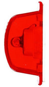TRUCK-LITE RED CLEARANCE LIGHT, INCANDESCENT 1 BULB, 2-29/32"X1-13/32"