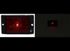 3-15/16" X 2-5/16" LED CLEARANCE AND SIDE MARKER LIGHT - SUBERSIBLE - 1 DIODE, RED LENS