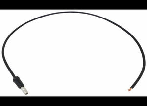 PLUG - 1 WIRE 12" LEAD, PIGTAIL, FOR PL-10 LIGHT, MALE PLUG, 1 PLUG