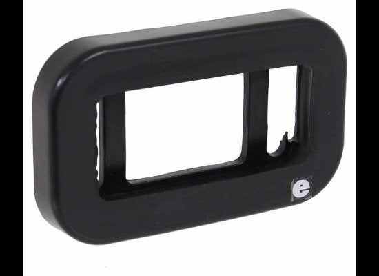 BLACK PVC GROMMET, FOR 2.5" MINI THINLINE FLUSH MOUNT LIGHT, 3-5/16"X1-15/16"