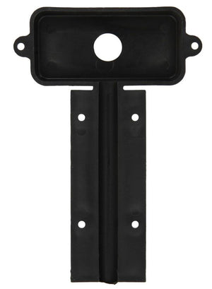 FENDER T BRACKET FOR BARGMAN / WESBAR FOR TRAILER FENDER MARKER LIGHT, BLACK PLASTIC
