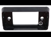 MOUNTING BRACKET FOR 2-1/2" TRAILER LIGHTS, BLACK, OPEN BACK, SURFACE MOUNT, WITH GASKET