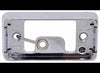 MOUNTING BRACKET FOR 2-1/2" TRAILER LIGHTS, CHROME, SELF GROUNDING, SURFACE MOUNT, WITH GASKET
