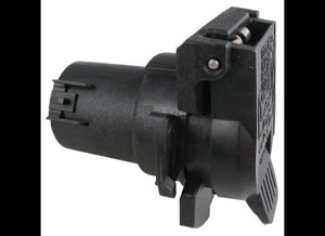 TWIST IN REPLACEMENT 7-POLE, 7-WAY RV TRAILER CONNECTOR SOCKET - VEHICLE END FOR CHEVY AND GMC