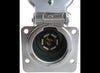 POLLAK METAL 7-WAY RV-STYLE TRAILER CONNECTOR SOCKET - VEHICLE END