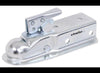 RAM 2" BALL TRAILER COUPLER, TRIGGER LATCH, 3.5K ZINC COATED, 2-1/2" SQUARE TONGUE