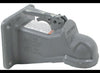BULLDOG CAST HEAD COUPLER W/WEDGE LATCH, 2-5/16" BALL, 20K, FLATE PLATE MOUNT - 4 BOLT HOLES