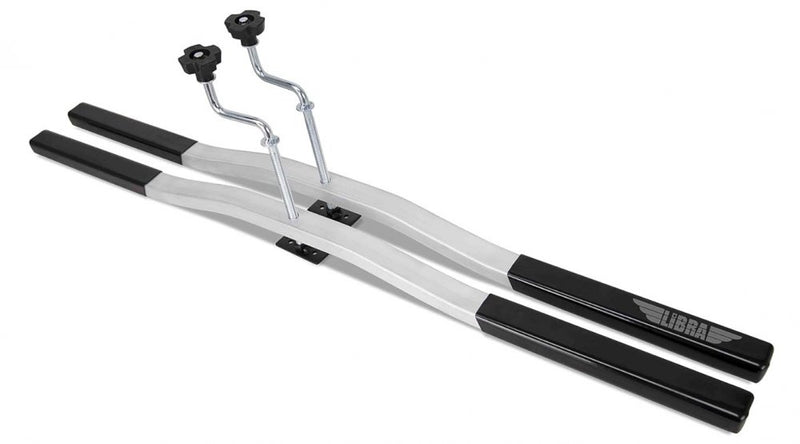 2 PACK TIE DOWN BAR / CLAMP FOR SNOWMOBILE TRAILER 46"X1.5" INCLUDES CRANK AND NUT PLATE