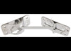 FLAT T-STYLE HOOK AND KEEPER, STRAIGHT DOOR HOLDER, STAINLESS STEEL T-STYLE, 4"