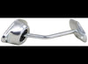 ANGLED PLUNGER W/SOCKET DOOR HOLDER, 4-3/4" PLUNGER KEEPER, ZINC PLATED