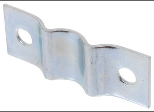 BOTTOM PIPE RETAINER FOR CAM DOOR LOCK, CAM ACTION LATCH, ZINC PLATED