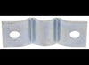 BOTTOM PIPE RETAINER FOR CAM DOOR LOCK, CAM ACTION LATCH, ZINC PLATED