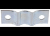 BOTTOM PIPE RETAINER FOR CAM DOOR LOCK, CAM ACTION LATCH, ZINC PLATED