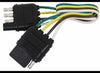 4-POLE EXTENSION, 12" LONG, 4 POLE EXTENDER, VEHICLE AND TRAILER ENDS, 4-WAY