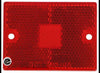 REPLACEMENT RED LENS FOR PETERSON STYLE MARKER LIGHT, OLD STYLE, 2-3/4"X2"