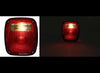 SQUARE TRAILER COMBINATION TAIL LIGHT, 5 FUNCTION, DS DRIVERSIDE 6-3/4" X 6-1/4", INCANDESCENT