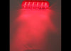 LED TAIL LIGHT, STOP, TURN, TAIL, RED LENS, 6-1/2"X2-1/4" OVAL, 6 DIODE, 3 PIN PL-3
