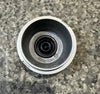 8-LUG DUST GREASE CAP, SUPER LUBE GREASE CAP WITH PLUG, 2.72" OD 7K EZ LUBE, ROUNDED, 8 LUG
