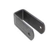 FRONT CENTER REAR HANGER FOR 1-3/4" DOUBLE EYE SPRINGS, 9/16" HOLE , 4-3/4"T X 9/16" BOLT HOLE