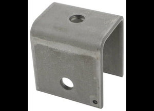 CENTER HANGER FOR 1-3/4" DOUBLE EYE SPRINGS, 9/16" HOLE , 2-3/8"T X 9/16" BOLT HOLE