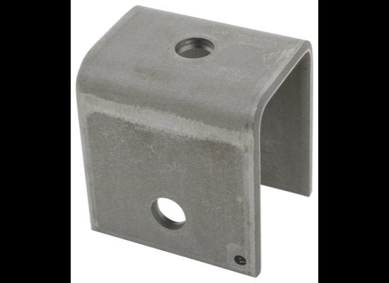 CENTER HANGER FOR 1-3/4" DOUBLE EYE SPRINGS, 9/16" HOLE , 2-3/8"T X 9/16" BOLT HOLE