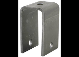 FRONT CENTER REAR SPRING HANGER FOR DOUBLE EYE LEAF SPRINGS - 3-5/8" T -x 9/16" BOLT HOLE