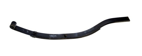 2 LEAF SLIPPER SPRING, SPRING EYE 9/16" , 30-1/4" L X 1-3/4" W , FOR 2K AXLE