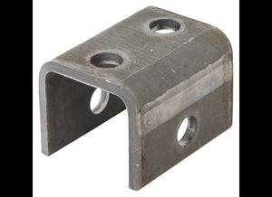 FRONT REAR HANGER FOR 1-3/4" DOUBLE EYE SPRINGS, 9/16" HOLE , 1-5/16"T X 9/16" BOLT HOLE