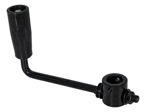 7" TARP CRANK HANDLE ASSEMBLY, FOR TARP KITS, DUMP TRAILER, MANUAL, BLACK