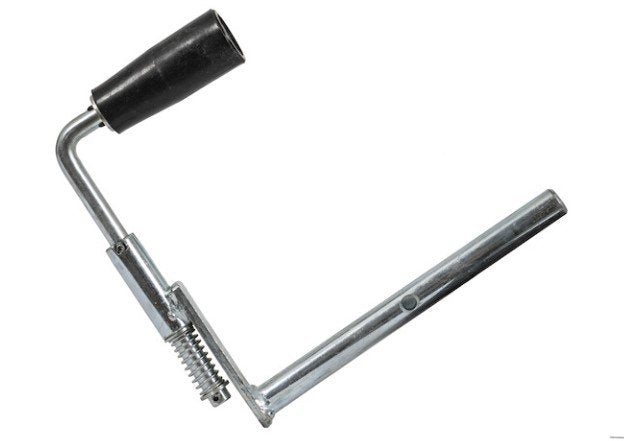 DTT REPLACEMENT CRANK HANDLE ASSEMBLY, FOR DTT TARP KITS, DUMP TRAILER, MANUAL, SILVER