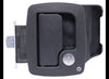 BAUER PRODUCTS TRAVEL TRAILER ENTERANCE LOCK DOOR HANDLE PULL - MATTE BLACK - WITH KEYS