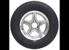 LEGEND 205/75R15 SPARE TIRE ON GUNMETAL / GRAY ALUMINUM WHEEL, 5 LUG 5X4.5 , LRD