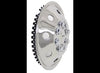 WHEEL COVER, SIMULATOR, HUB CAP, STAINLESS STEEL, POLISHED FOR 16" 8 LUG WHEELS - SET OF 4