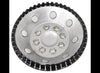 WHEEL COVER, SIMULATOR, HUB CAP, STAINLESS STEEL, POLISHED FOR 16" 8 LUG WHEELS - SET OF 4