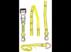 PROGRIP ADJUSTABLE WHEEL NET WITH RATCHET AND SNAP HOOK ENDS - 12'-1/2" X 33" TIRE NET, 1,830lbs