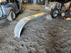 ALUMA SMOOTH TANDEM AXLE FENDER, INTEGRATED BACKER, REMOVABLE, 10"X66"X16"
