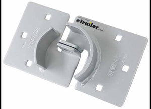 TRIMAX TRAILER DOOR HASP FOR PUCK LOCK, BOLT ON, 8-1/2" X 4-1/2" X 1-5/8"