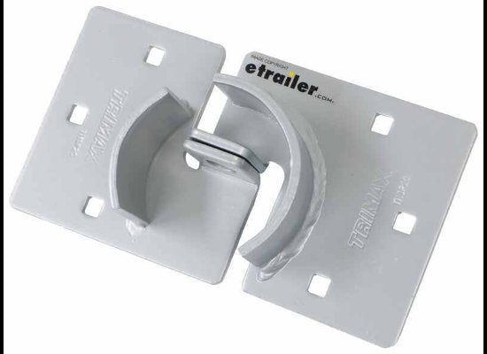 TRIMAX TRAILER DOOR HASP FOR PUCK LOCK, BOLT ON, 8-1/2" X 4-1/2" X 1-5/8"