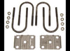 U-BOLT KIT FOR 5.2K - 7K, 3" ROUND AXLE , WITH U-BOLTS, TIE PLATES AND NUT, FOR 1 AXLE, 7-1/4" L