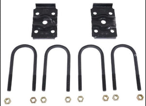 U-BOLT KIT FOR 3.5K , 2-3/8" ROUND AXLE , WITH U-BOLTS, TIE PLATES AND NUTS, FOR 1 AXLE, 6-1/4" L