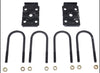 U-BOLT KIT FOR 3.5K , 2-3/8" ROUND AXLE , WITH U-BOLTS, TIE PLATES AND NUTS, FOR 1 AXLE, 5 - 1/2" L