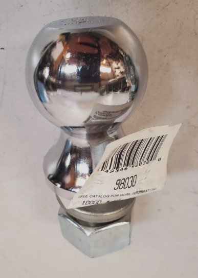2-5/16" PUTNAM HITCH BALL - 10K , 1-1/2" X 3-1/2" SHANK