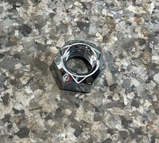 5/8"-11 STOVER LOCKNUT GR C , ZINC , C CHANNEL / PINTLE / ADJUSTABLE COUPLER LOCKNUT