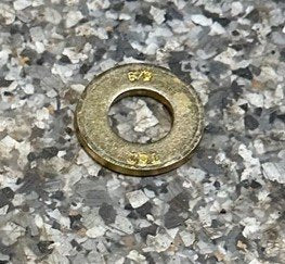 5/8" SAE FLAT WASHER GR 8 , ZINC , C CHANNEL / PINTLE / ADJUSTABLE COUPLER WASHER