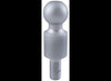 2" BALL , CURT HITCH BALL, 2" RISE - 6K , 1" X 2-1/8" SHANK, NICKEL